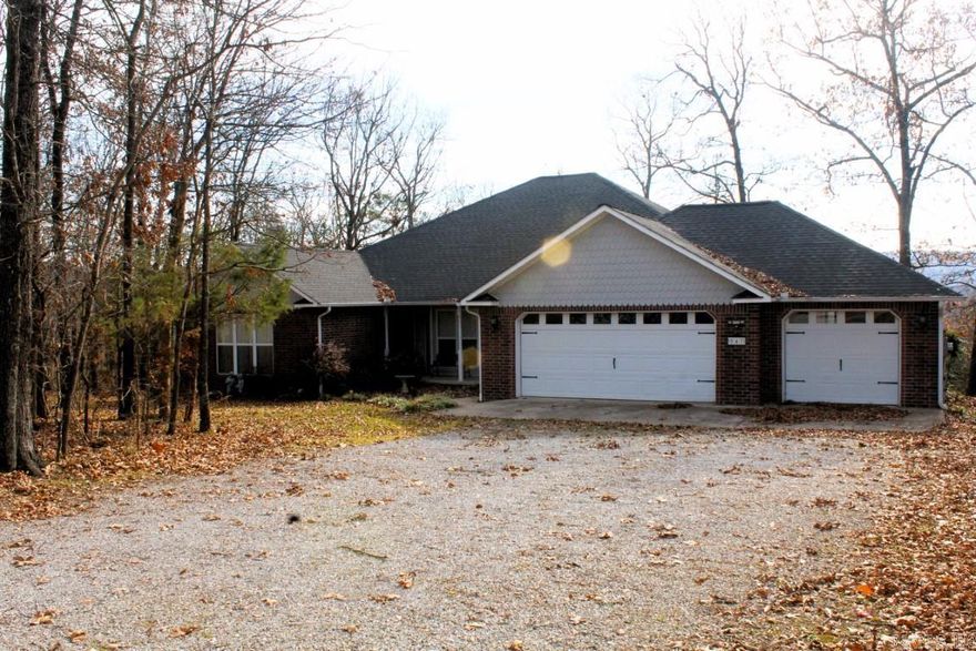 No. 02341 Nestled on a quiet country street just minutes from Mountain View, discover 547 Heritage Oaks Drive—a captivating brick home offering tranquility and pleasing mountain views.  **3 Bedrooms, 2 Baths:** Enjoy a master suite with French doors leading to a covered deck showcasing panoramic mountain vistas. Indulge in a jetted tub and Jack and Jill closets in the master bath.  A great room with a propane fireplace seamlessly connects to a dining area, perfect for entertaining. The kitchen boasts a dining alcove, with plenty of kitchen cabinet storage. **Outdoor Haven:** Embrace nature on the expansive covered deck overlooking 3 acres with a tree line ensuring privacy. **Garage & Amenities:** A three-car garage (double and single doors), hardwood, carpet, ceramic tile flooring, filtered water in the kitchen, HVAC with a heat pump, and all appliances included. **Convenient Living:** Close to Mountain View yet nestled in a serene location on a paved country street. **Details:** 2051 sq ft living space, 928 sq ft garage space, circa 2000 build. - **Price:** $349,000 This one-owner gem offers comfort, views, and privacy.