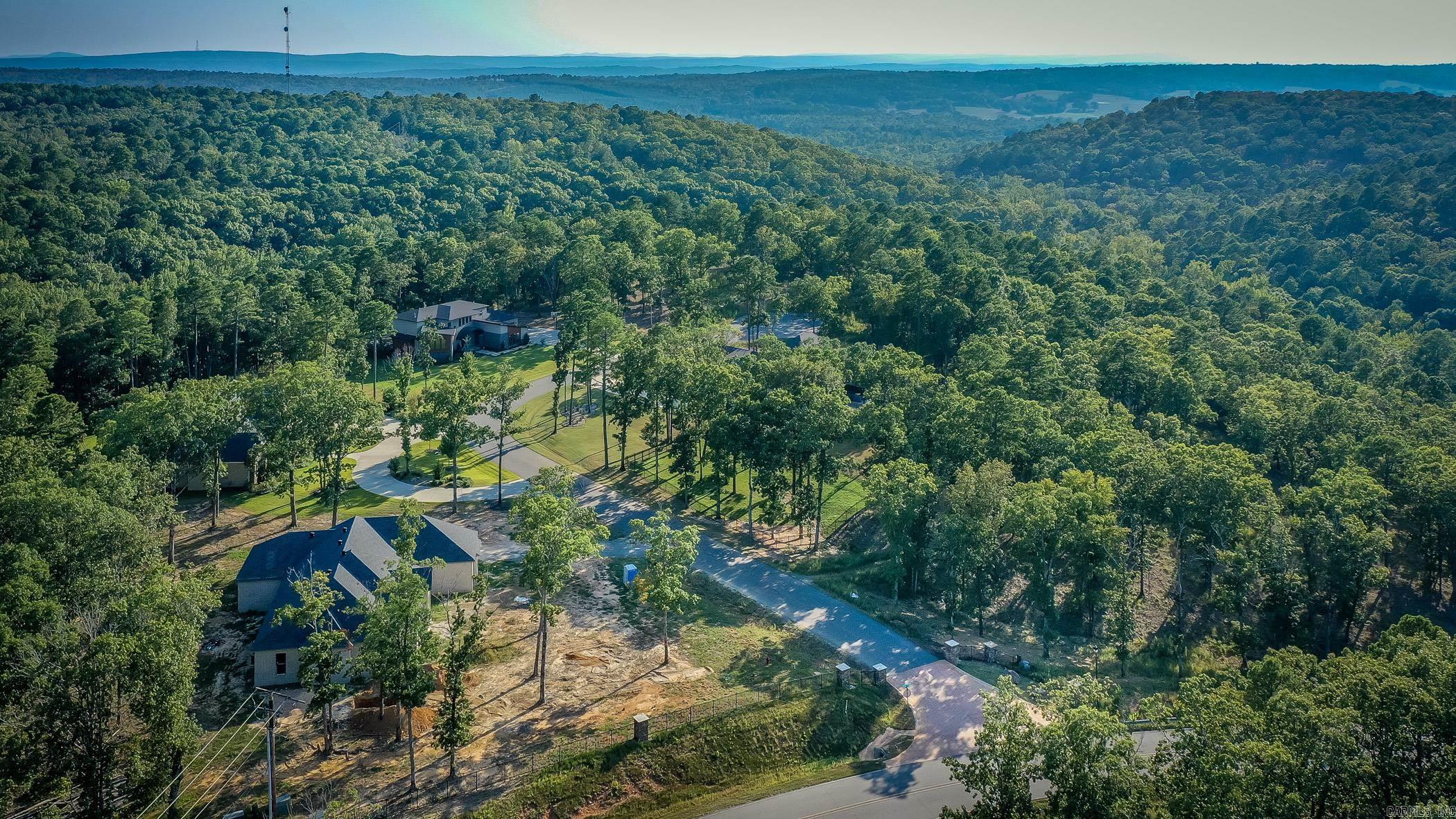 BUILD your dream home on this large lot with the BEST VIEW in the neighborhood. Bring your own builder and Build on this Gorgeous 3 acre lot! only 7 homes in this prestigious subdivision in the Heart of Conway!