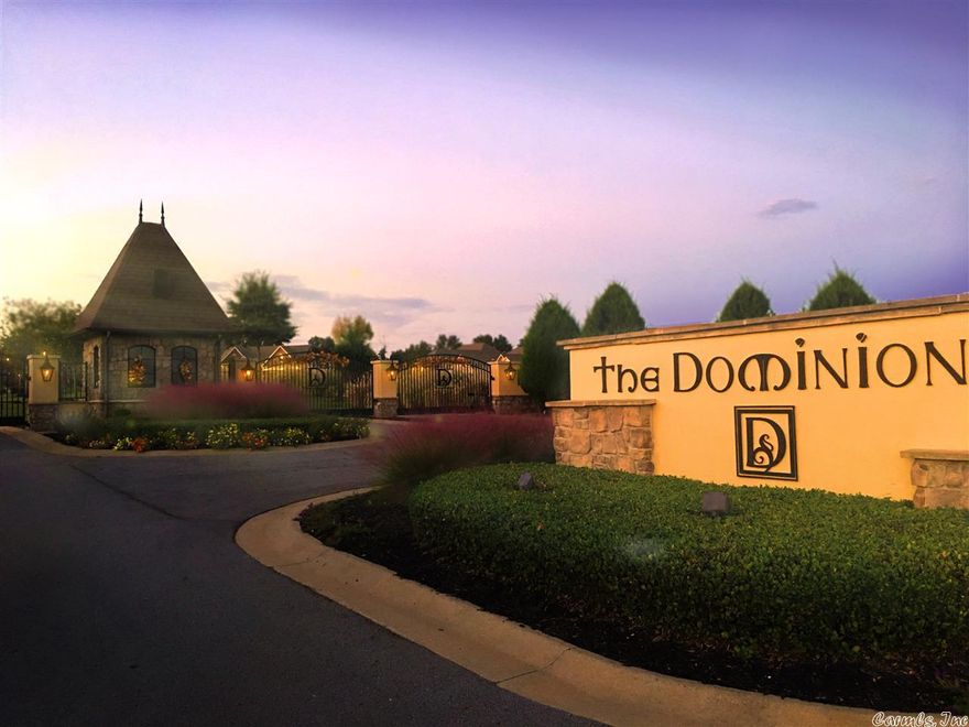 Imagine a community designed just for you... Welcome to The Garden at The Dominion.  For covenants, restrictions and detailed information, go to www. dominiongardens.com! See Agent remarks for gate code.