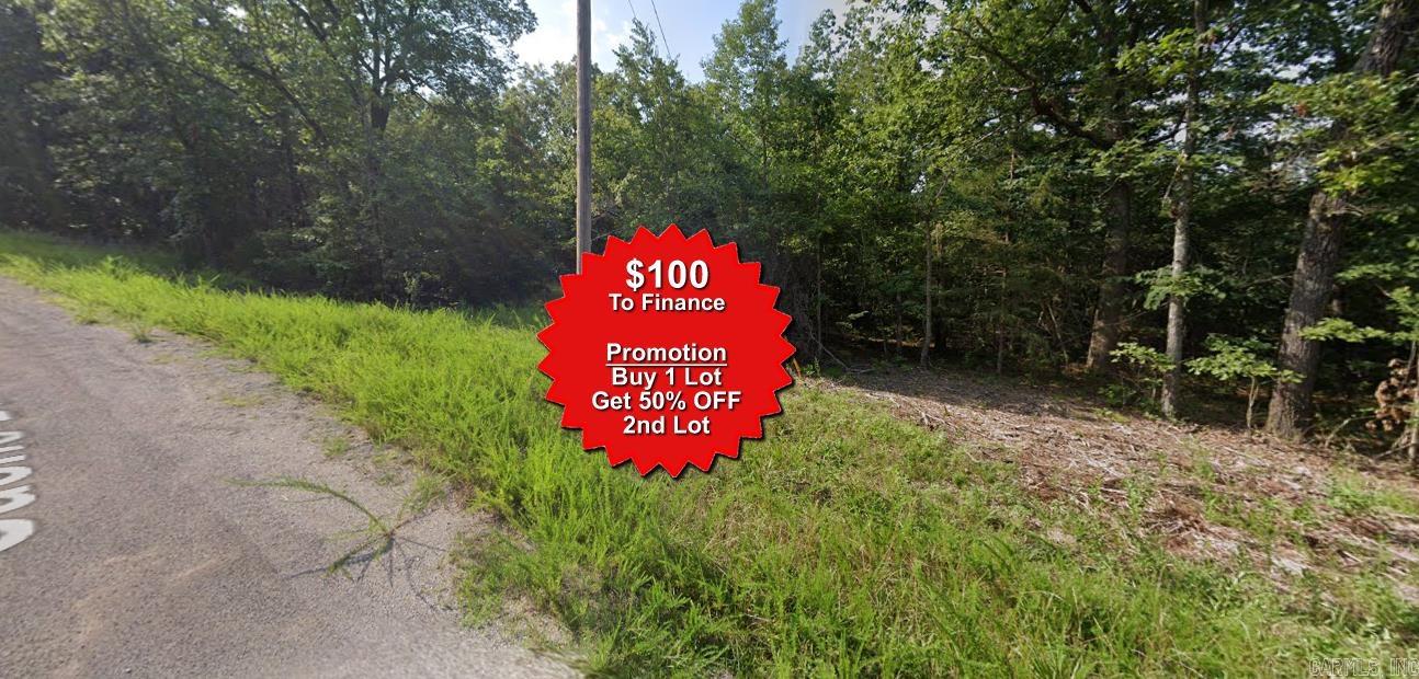 Buy one lot and get 50% off an additional lot! Owner-finance for easy terms. Cash buyers can pay by debit or credit card as well. Nice lot to develop or hold for future value. Public water and electric are available to run to property and will need septic. Owner/agent. No mobiles allowed. 1000 minimum build size on any other type of home, depending on subdivision. Finance is $100 down and 10 months at $99 and closing costs are included. Lots marked with red banner are part of promotion. No limit on lots. Buyer responsible for any/all taxes and lots sold "as-is". Quit claim deed conveys. Parcel ID# 350-19581-000