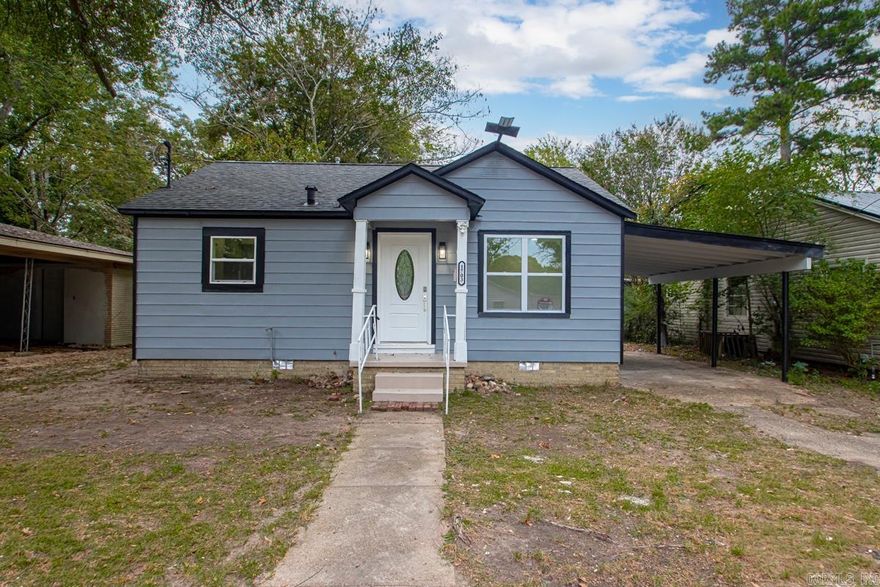 ? Fully Remodeled & Move-In Ready! ?  This stunning 4-bedroom, 2-bath home has been completely renovated from the studs up and is ready for its new family. Step inside to a stylish new kitchen featuring granite countertops, a convenient pot-filler over the brand-new gas range, a new dishwasher, and a stackable washer & dryer. Both bathrooms showcase gorgeous ceramic tile showers, while the mix of LVP and tile flooring adds durability and charm. With fresh paint, modern finishes, and a one-car carport, this adorable home blends comfort and style — don’t miss your chance to make it yours. 10 minutes to I-30 and 25 minutes to Hot Springs National Park and Oaklawn Park.    AGENTS: See Agent Remarks