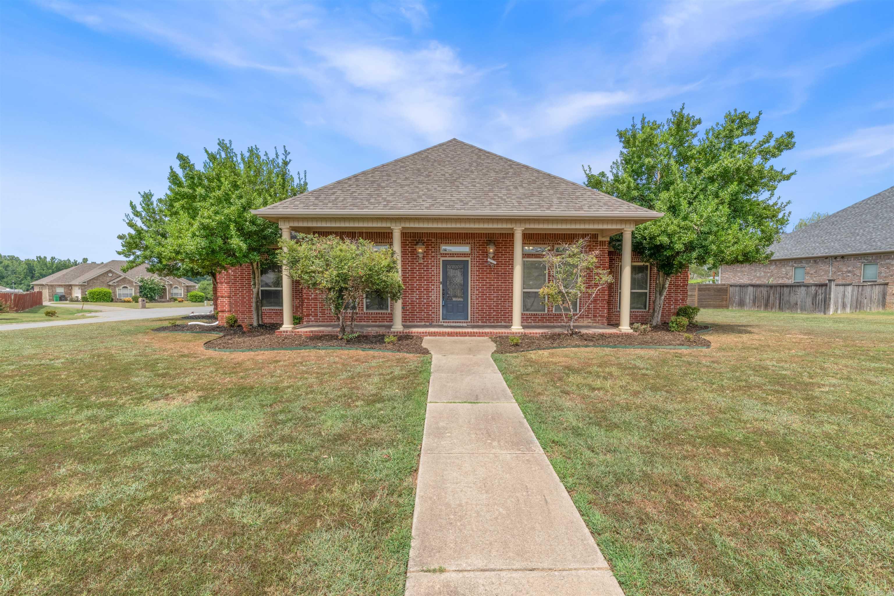 Showcasing a fantastic corner lot home featuring 4 bedrooms and 2 bathrooms, perfect for larger families or those looking for a little more space. The sunroom doubles as a workout space, complemented by a formal dining room and situated within the desirable Cabot School District. Enjoy quick access to I-57, ideal for commuters to the Little Rock Air Force Base, avoiding traffic hassles. Notable upgrades include a new architectural shingle roof and HVAC system (both in 2022)., a beautifully designed fenced backyard, dual hot water heaters and a whole home generator. Additional perks include a Tesla EV charging station and a Whirlpool refrigerator, both included with the home. The wood flooring adds warmth throughout. Home also comes with the remainder of a home warranty that expires July 2031. Don't miss out on this incredible opportunity!