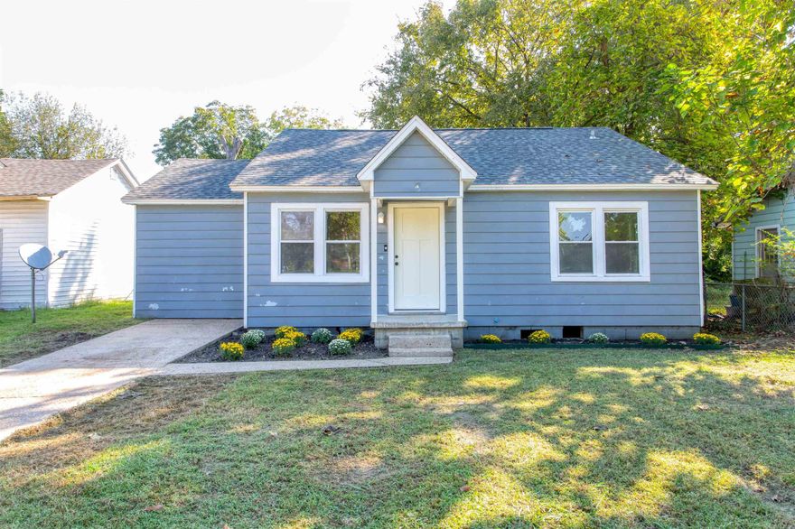 Fully Renovated Turnkey Home with Premium Updates & Brand New Appliances! Prepare to be impressed by this beautifully updated home, where virtually everything is brand new! This property has been meticulously renovated, offering 3 bedrooms, 2 bathrooms, and a comfortable 1120 sq. ft. of living space for a fresh start and peace of mind for its new owner. The heart of the home, the kitchen, has been completely transformed with stunning new cabinets and elegant granite countertops, creating a modern and functional space perfect for preparing meals and gathering. The renovation is complete with brand new stainless steel appliances, including a new stove and new dishwasher, making cooking and cleanup a breeze! Throughout the home, you’ll find gorgeous, low-maintenance laminate flooring and a fresh, bright coat of new paint, giving the entire interior a clean, cohesive, and inviting feel. Every detail has been attended to, including updated light fixtures that enhance the ambiance of each room. Major upgrades extend beyond the aesthetics. Step outside to a fantastic new back deck, the perfect spot for outdoor dining, entertaining, or simply relaxing and enjoying the yard.