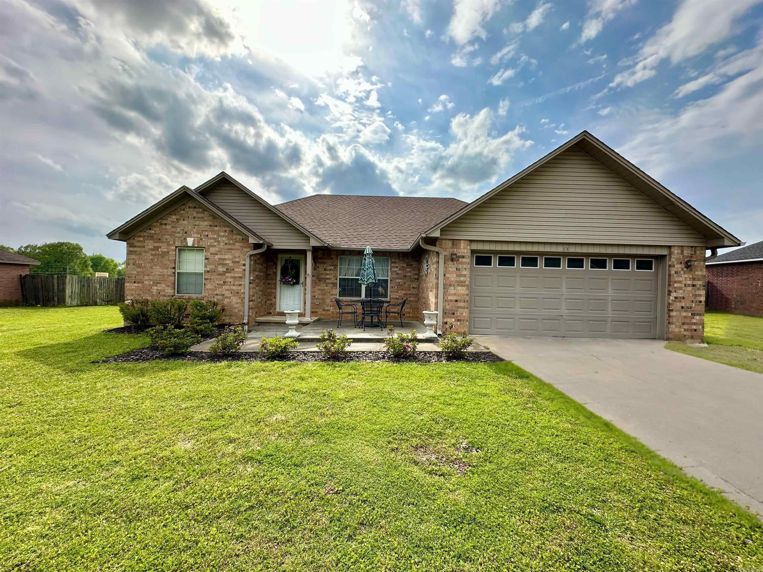 CHARMING HOME in a quiet neighborhood- MOVE-IN READY! This home has been beautifully maintained, turn-key ready home nestled in a peaceful and family-friendly neighborhood. Enjoy peace of mind with major updates already done, including a NEW ROOF, NEW HVAC system, and NEW WATER HEATER, making this property a smart, worry-free investment. Refrigerator and washer/dryer to convey! Step outside to a HUGE fenced in BACKYARD...ideal for kids, pets, gardening, or simply entertaining with friends and family. Don't miss your chance to own this gem---schedule your showing today!