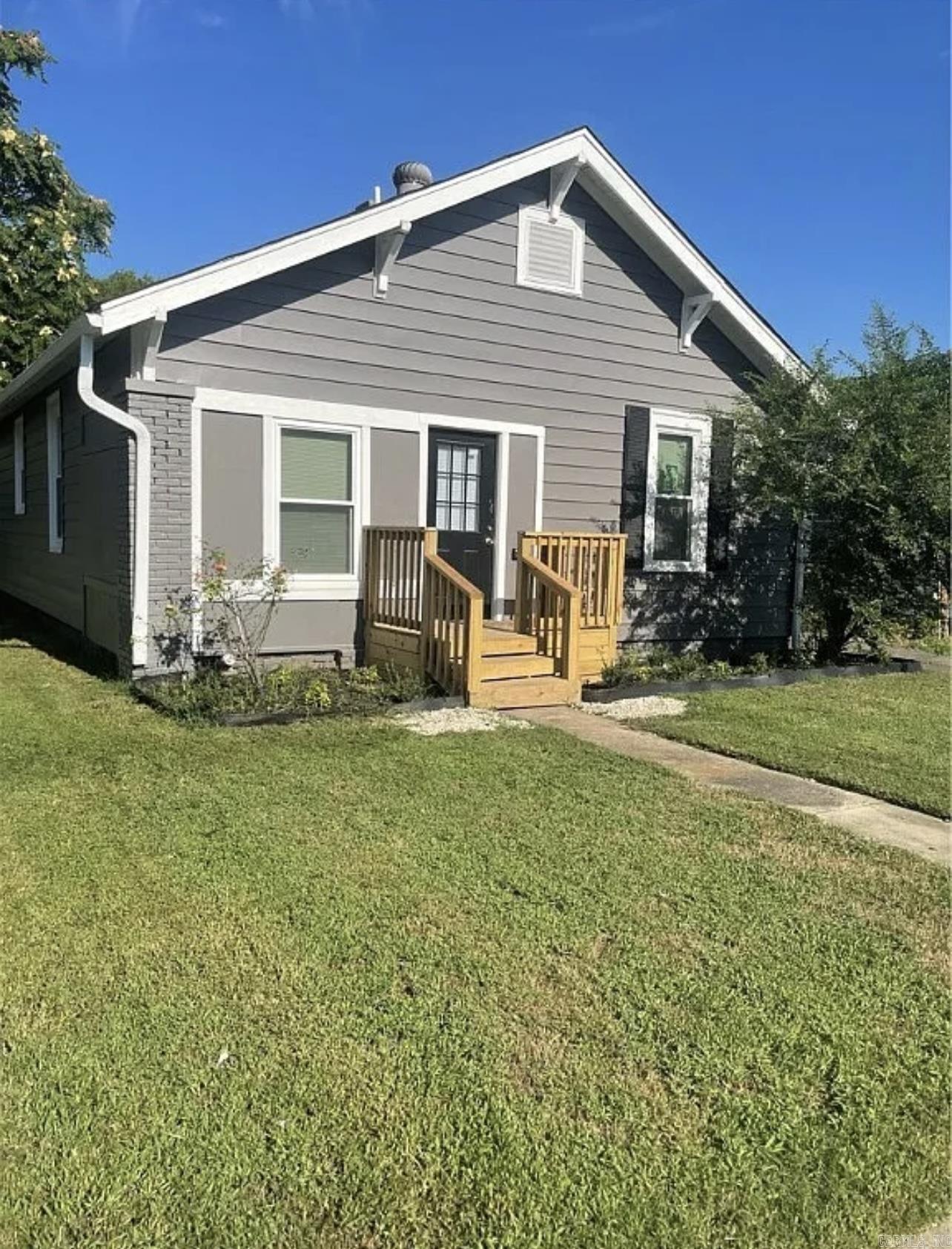 Don't miss this wonderful opportunity to own this Fully renovated Bungalow in the Argenta Historic District! The Seller is willing to pay All closing costs! This home is Walking distance to wonderful places to eat, incredible art galleries, theaters, outdoor venues that inspire innovation, and a beautiful atmosphere. Also walking distance to Dickey Stephens Park and Simmons Bank Arena. This home includes a very spacious open concept, all new stainless steel appliances, custom cabinetry and granite countertops throughout! The new gold hardware and accents throughout give off a radiant and luxurious aesthetic! Everything has been updated including New windows, flooring, interior and exterior paint, kitchen and showers, bathrooms, remote controlled mini splits for both bedrooms and living room, water heater etc. There is a bonus workshop, garage, storage shed that has endless potential depending on what you want to do with it! Fenced in backyard as well.