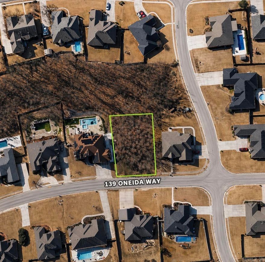 Vacant lots in this area are becoming increasingly limited, especially one like 139 Oneida Way. This 0.32-acre lot offers an excellent opportunity to build your dream home in a desirable Maumelle location. Conveniently located just minutes from local golf courses, the Arkansas River, and with quick access to Maumelle Boulevard. Ideal for those looking to build now or invest for the future.