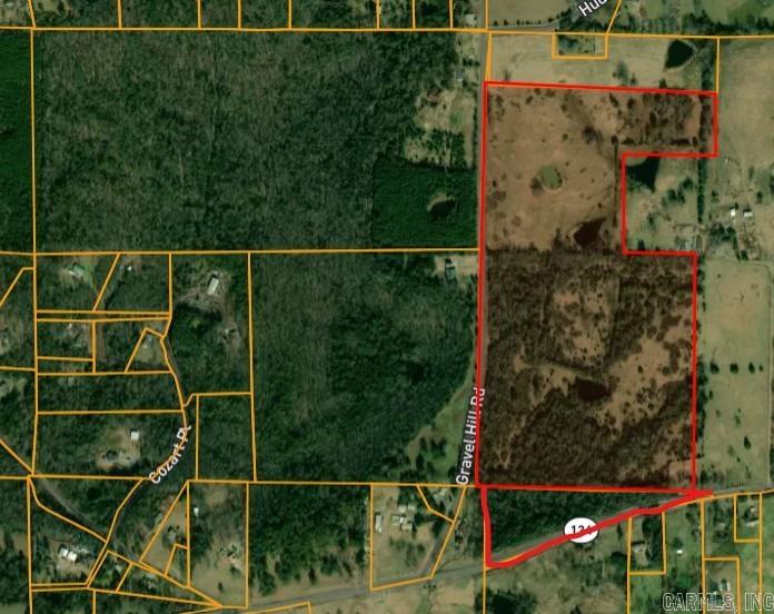 This stunning 69-acre property, split between two parcels, offers a diverse landscape of partially wooded areas and open pastures. Conveniently located near Center Valley Elementary and next to the Moreland Fire Department, this property features dual road access, including highway frontage along AR 124. A highlight of the property is its pond and its rich history, which includes 10ā15 acres of fruit trees at one time. Whether youāre looking for agricultural use, residential development, or recreational space, this land is packed with possibilities and potential.This property is also being sold 2 other ways see MLS# 24044003 & MLS# 24044004