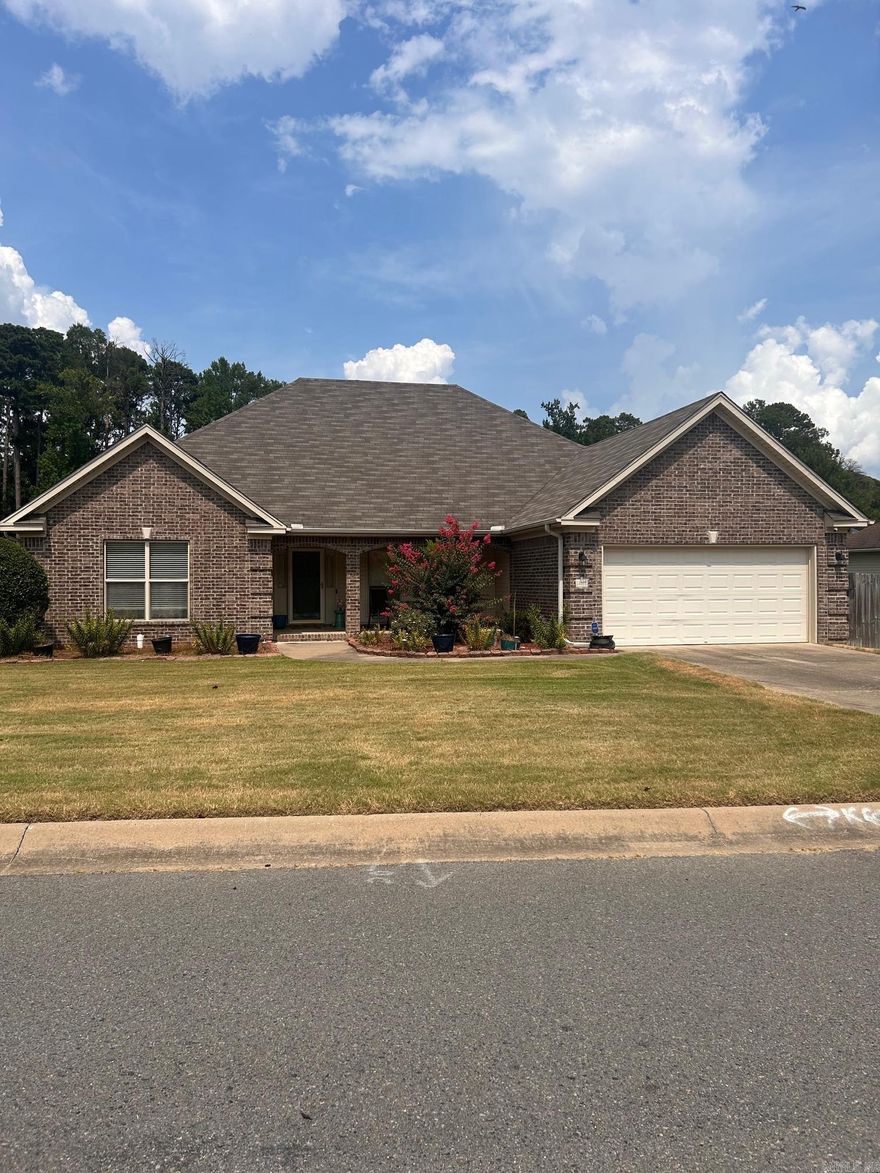 Welcome to Otter Creek! This inviting 4-bedroom, 2-bathroom home offers comfort, space, and convenience in a well-established neighborhood. With a 2-car garage and a fully fenced backyard, this home is perfect for relaxing or entertaining. Step inside to enjoy custom blinds, a double vanity in the guest bathroom, and both a covered front porch and covered back patio for year-round enjoyment. The roof was updated in May 2025, offering added peace of mind. Located just minutes from parks, schools, Outlet Mall of Little Rock, and restaurants, the neighborhood also features great amenities including a clubhouse, tennis courts, and a community swimming pool—perfect for active living and social gatherings. The large backyard offers plenty of room for outdoor fun or peaceful retreat. Don’t miss your opportunity to make this Otter Creek gem your next home! Agents see remarks.