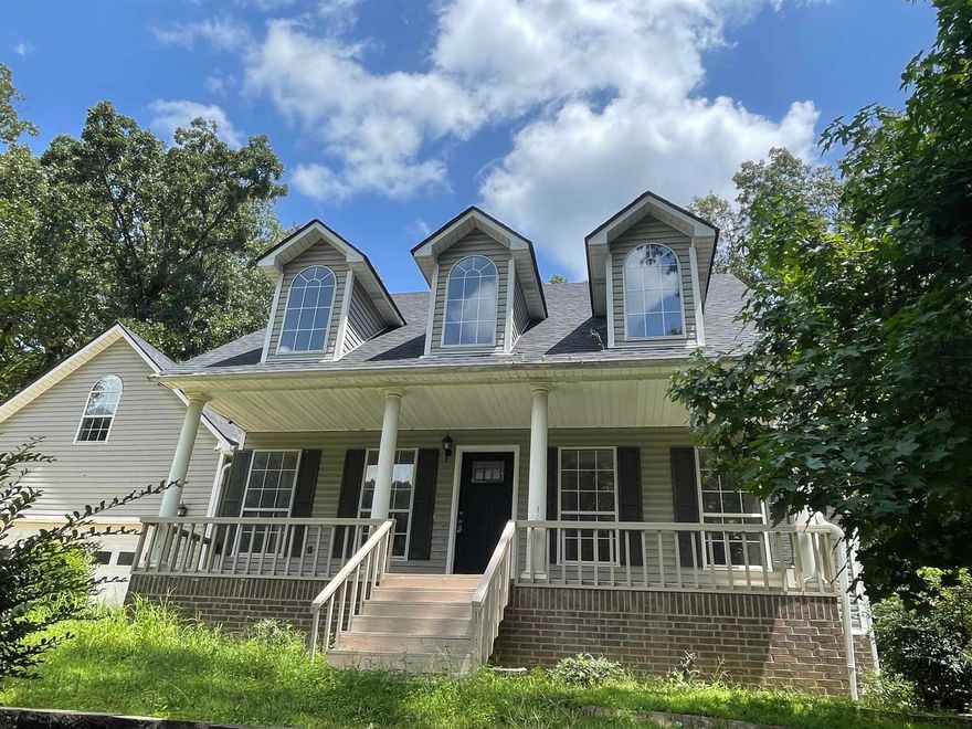 A nice country feel in this town home in Bono, AR. This nice 1.5 story 4 bedroom 2.5 bath home on approx. 1 acre lot in the beautiful Emerald Valley subdivision of Bono, AR.  Located in the Westside school district and easy access to area amenities.  As you walk in you immediately feel the open space with the entryway that opens up living room with vaulted ceiling, complete  gas log fireplace and laminate flooring throughout. Enjoy the separate dining room with ample space and lots of natural light. This home features a split floor plan with The primary bedroom on the opposite side of home with a large on-suite, tray ceilings and attached walk-in closet. Kitchen is complete with new appliances and freshly painted cabinets. Laundry room has an extra half bath and access to the 2 car garage. There is a bonus or 4th bedroom upstairs that  could be used for a media or playroom. Walk outside to the large back deck and nice backyard ready for an above ground pool. This home has an extra feature: Bonus mother-in-law’s quarters or man-cave in the backyard with its own kitchenette and bathroom. Let’s go see this one today!!