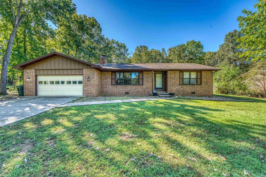 Welcome to this spacious 3-bedroom ranch-style home, with lots to offer! Situated on a large lot, the expansive yard offers plenty of space for outdoor activities, gardening, or creating your dream landscape. Inside, you’ll find a cozy eat-in kitchen. The open layout flows into a comfortable living area, ideal for relaxing or entertaining. Each of the three bedrooms provides ample space and natural light. Enjoy not only one, but TWO sunrooms all year round! Plus, enjoy the convenience of the newer HVAC (2023) and new roof on both sunrooms (2022).