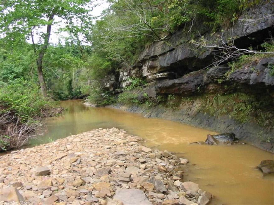Great hunting land or weekend retreat.  Has creek and "watering hole" on property.  No utilities.