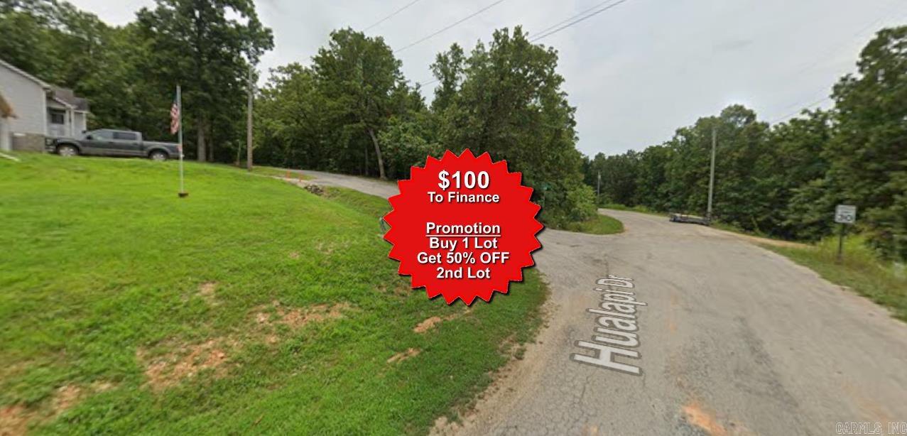 Buy one lot and get 50% off an additional lot! Owner-finance for easy terms. Cash buyers can pay by debit or credit card as well. Nice lot to develop or hold for future value. Public water and electric are available to run to property and will need septic. Owner/agent. No mobiles allowed. 1000 minimum build size on any other type of home, depending on subdivision. Finance is $100 down and 10 months at $99 and closing costs are included. Lots marked with red banner are part of promotion. No limit on lots. Buyer responsible for any/all taxes and lots sold "as-is". Quit claim deed conveys. Parcel ID# 380-20587-000