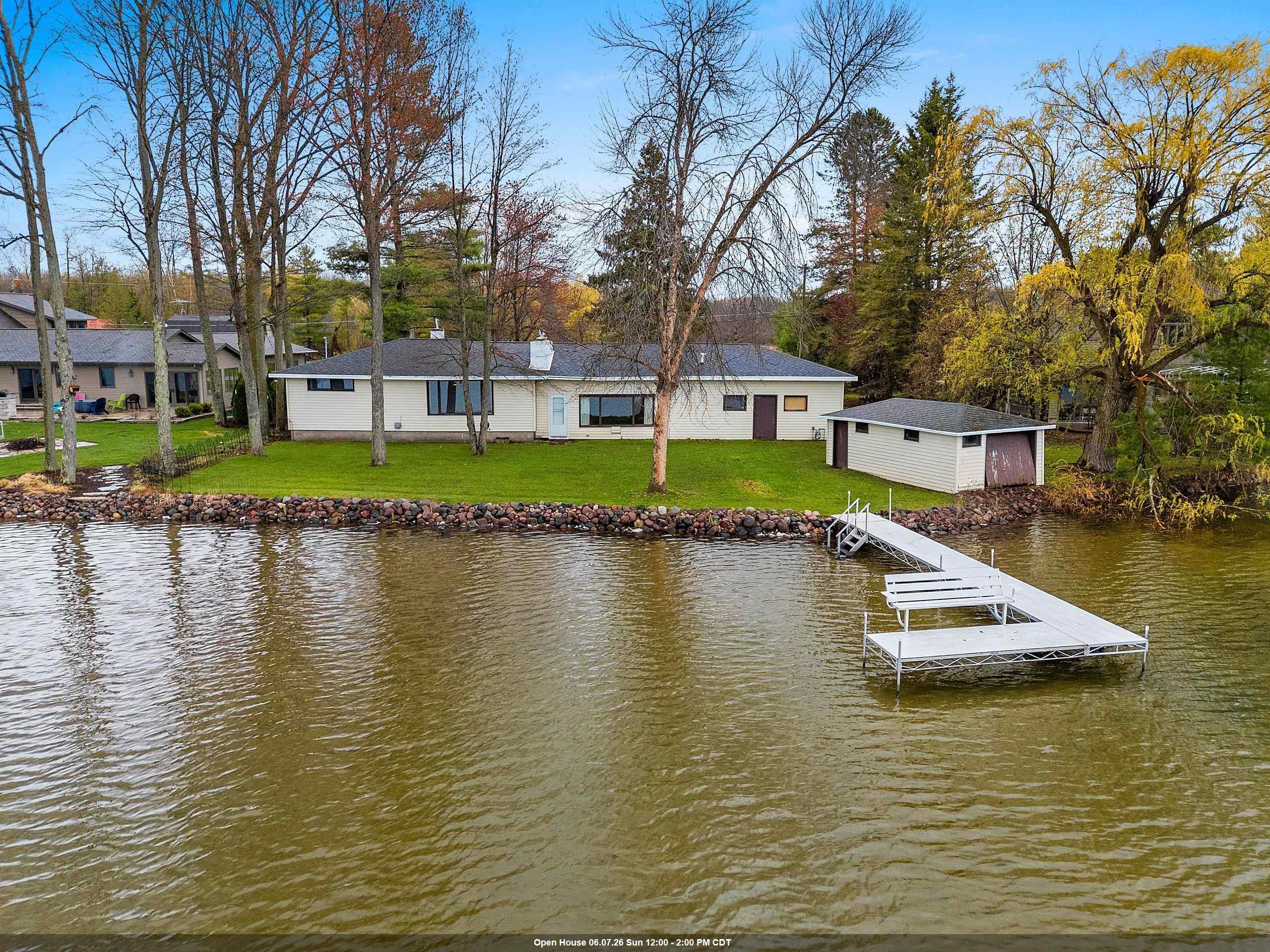 Photo 1 of 50 — W8314 RUSTIC Drive, CLINTONVILLE, WI 54929