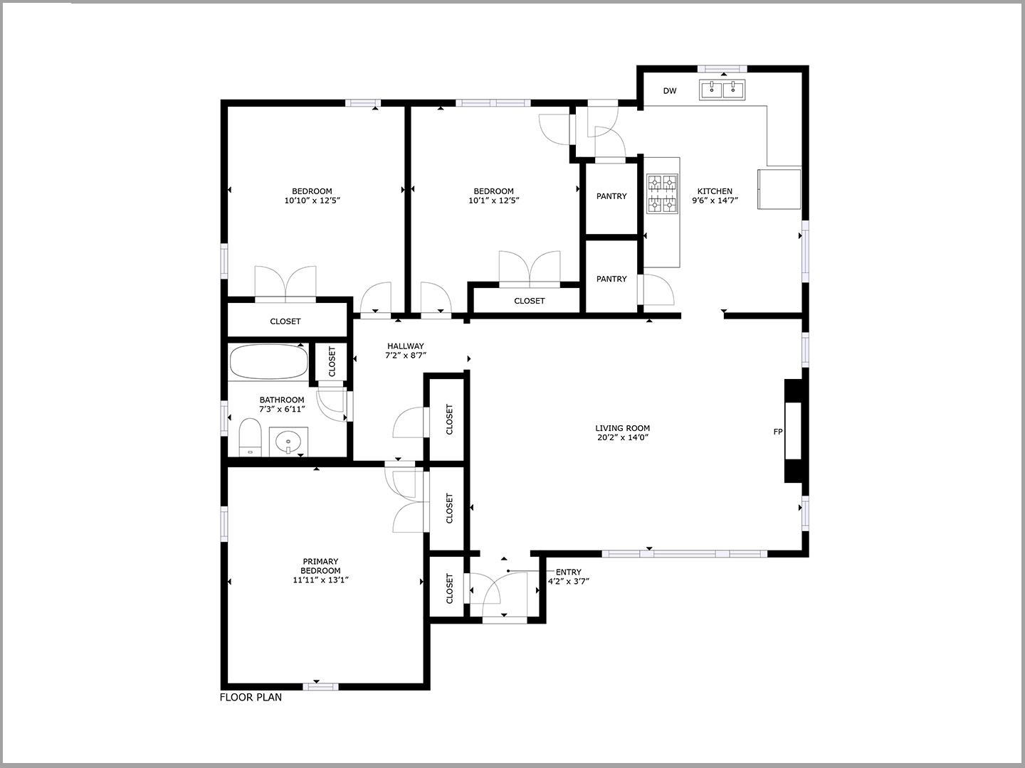 Green Bay, Wisconsin 54303, United States, 3 Bedrooms Bedrooms, ,1 BathroomBathrooms,Residential,Active,81979