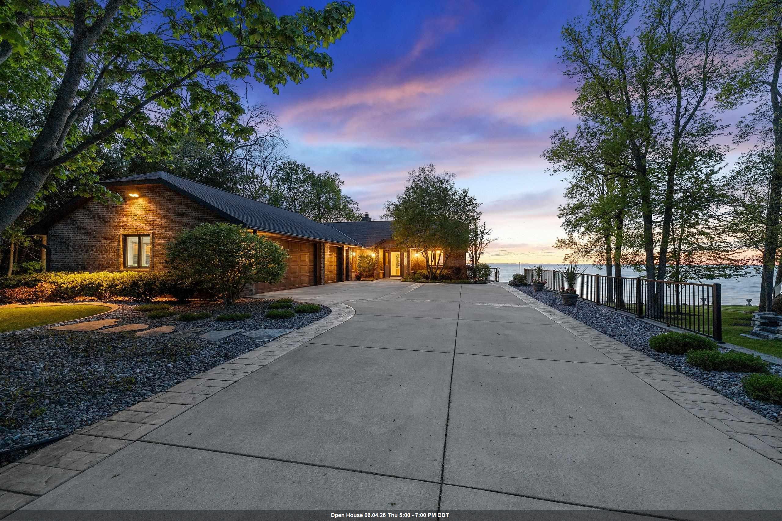 Photo 1 of 75 — 5035 EDGEWATER BEACH Road, GREEN BAY, WI 54311