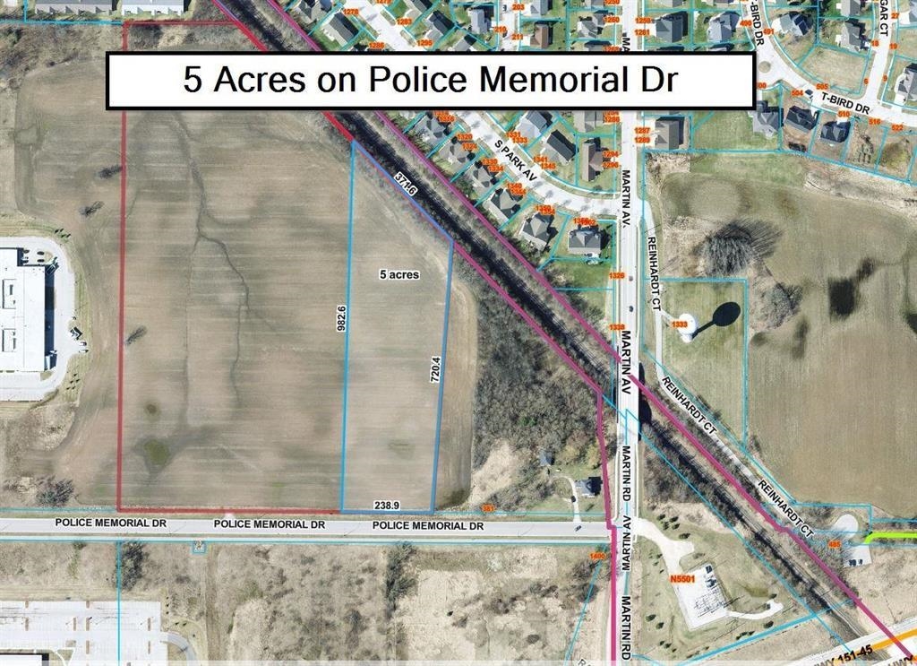 5 Acres on Police Memorial Drive