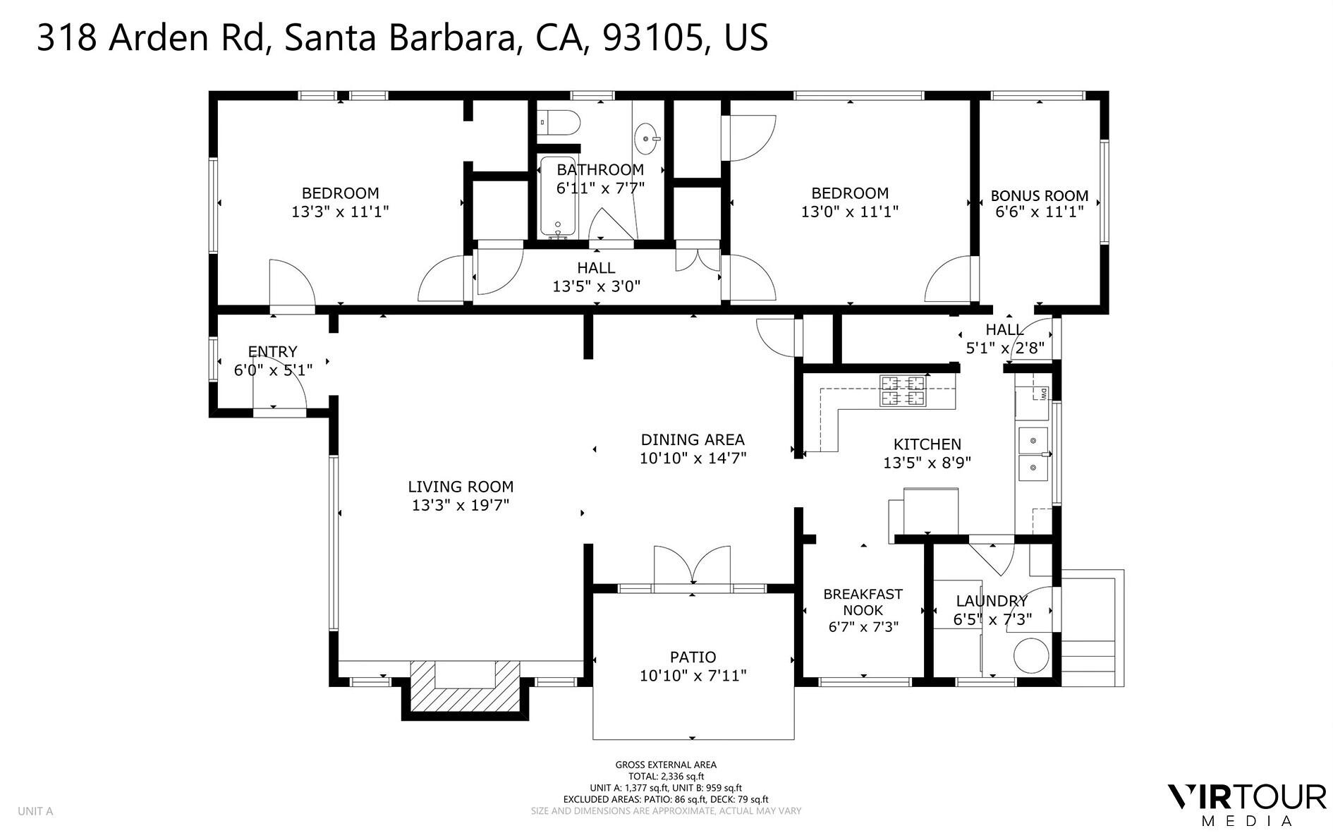 Santa Barbara, California 93105, United States, 4 Bedrooms Bedrooms, ,3 BathroomsBathrooms,Residential,Pending,15879