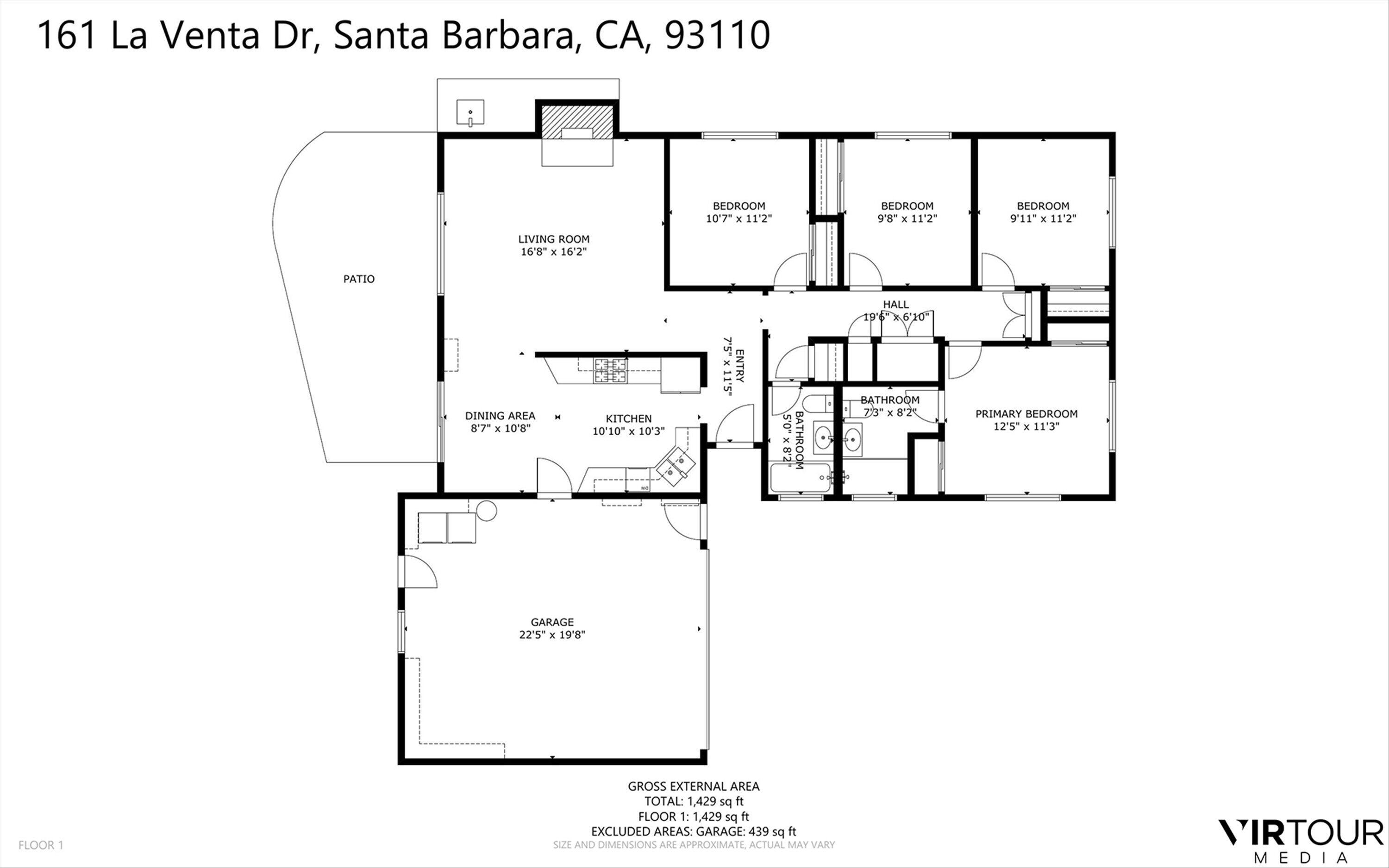 Santa Barbara, California 93110, United States, 4 Bedrooms Bedrooms, ,2 BathroomsBathrooms,Residential,Active,201921