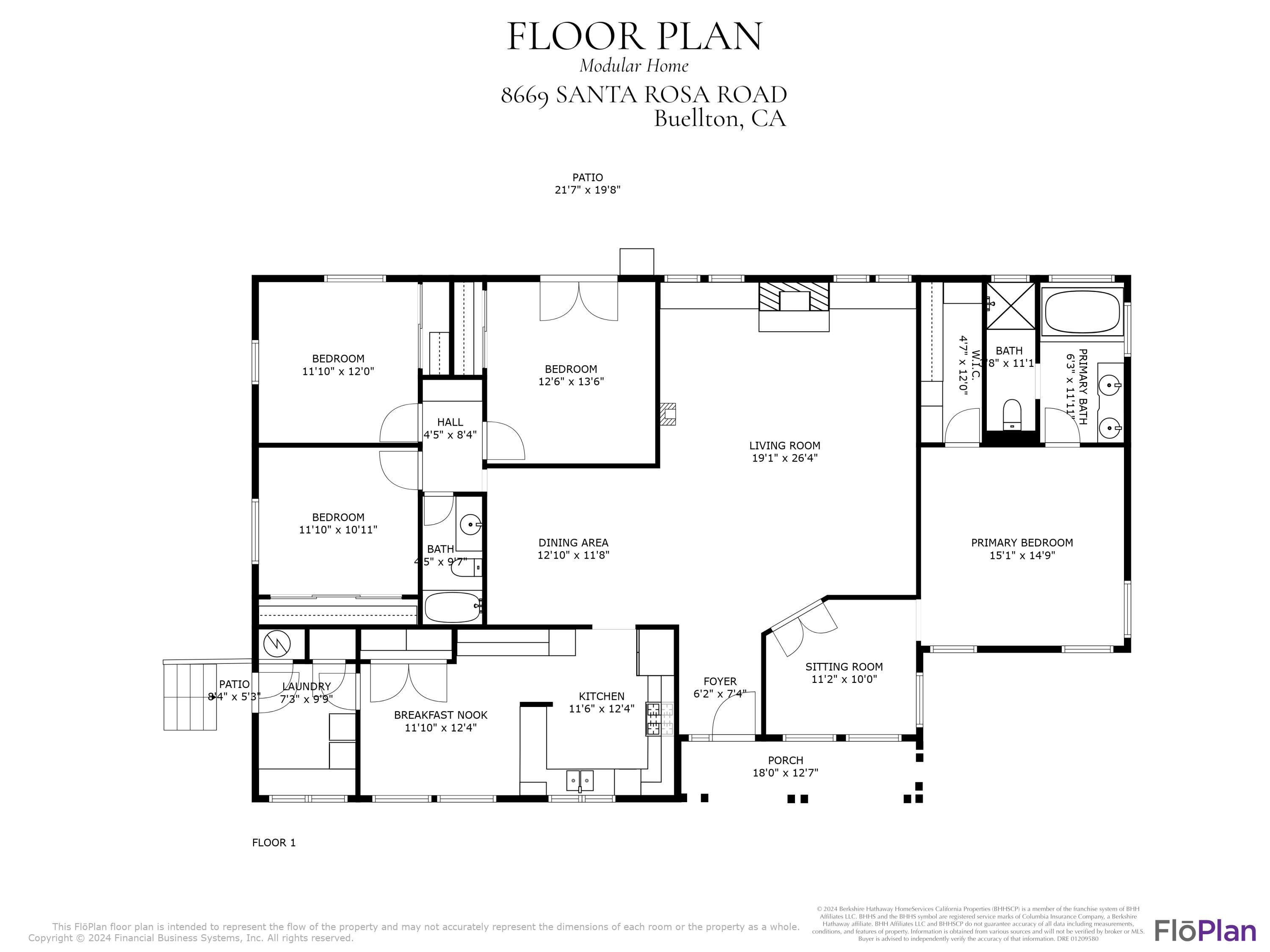 Buellton, California 93427, United States, 3 Bedrooms Bedrooms, ,3 BathroomsBathrooms,Residential,Active,62570