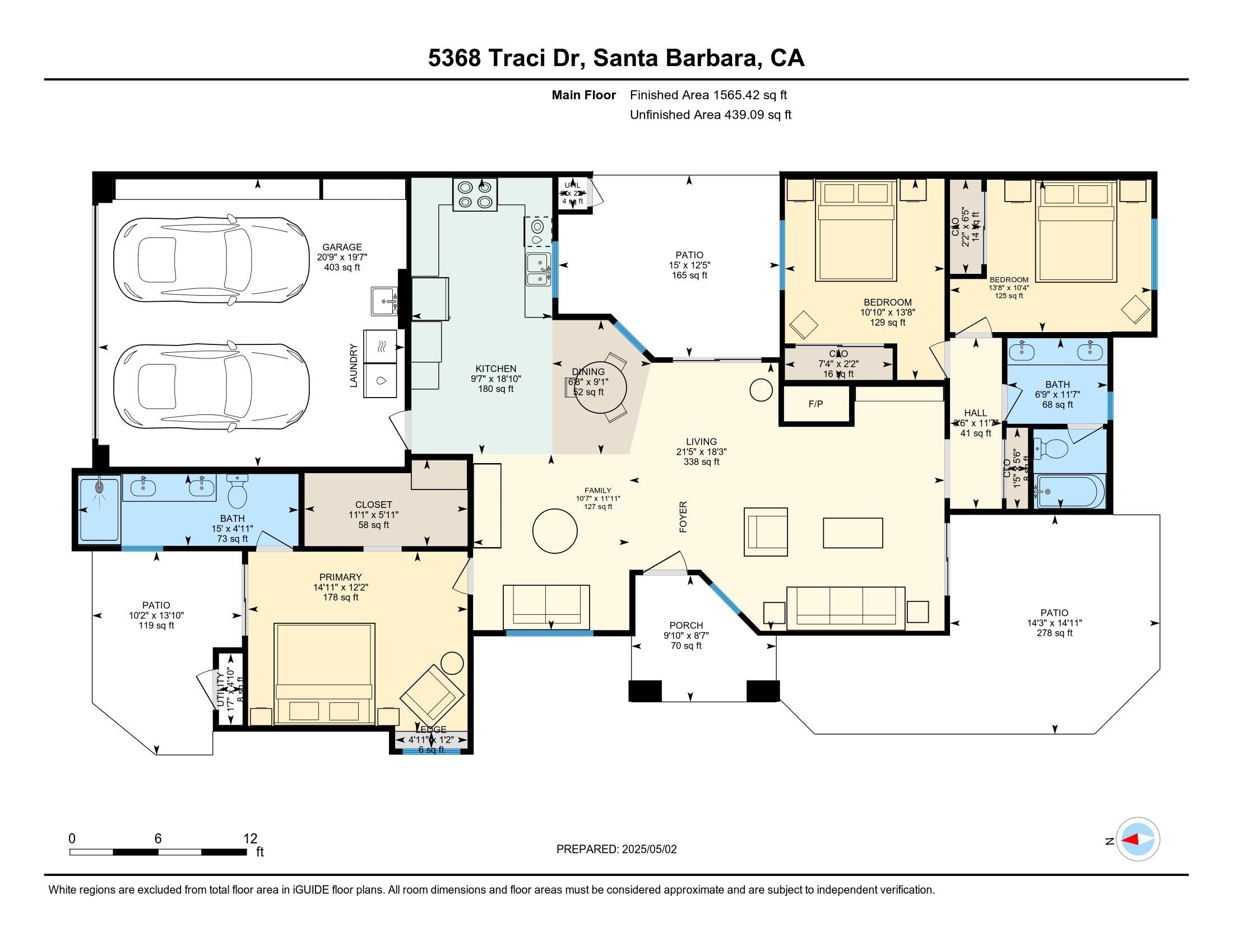 Santa Barbara, California 93111, United States, 3 Bedrooms Bedrooms, ,2 BathroomsBathrooms,Residential,Pending,116396