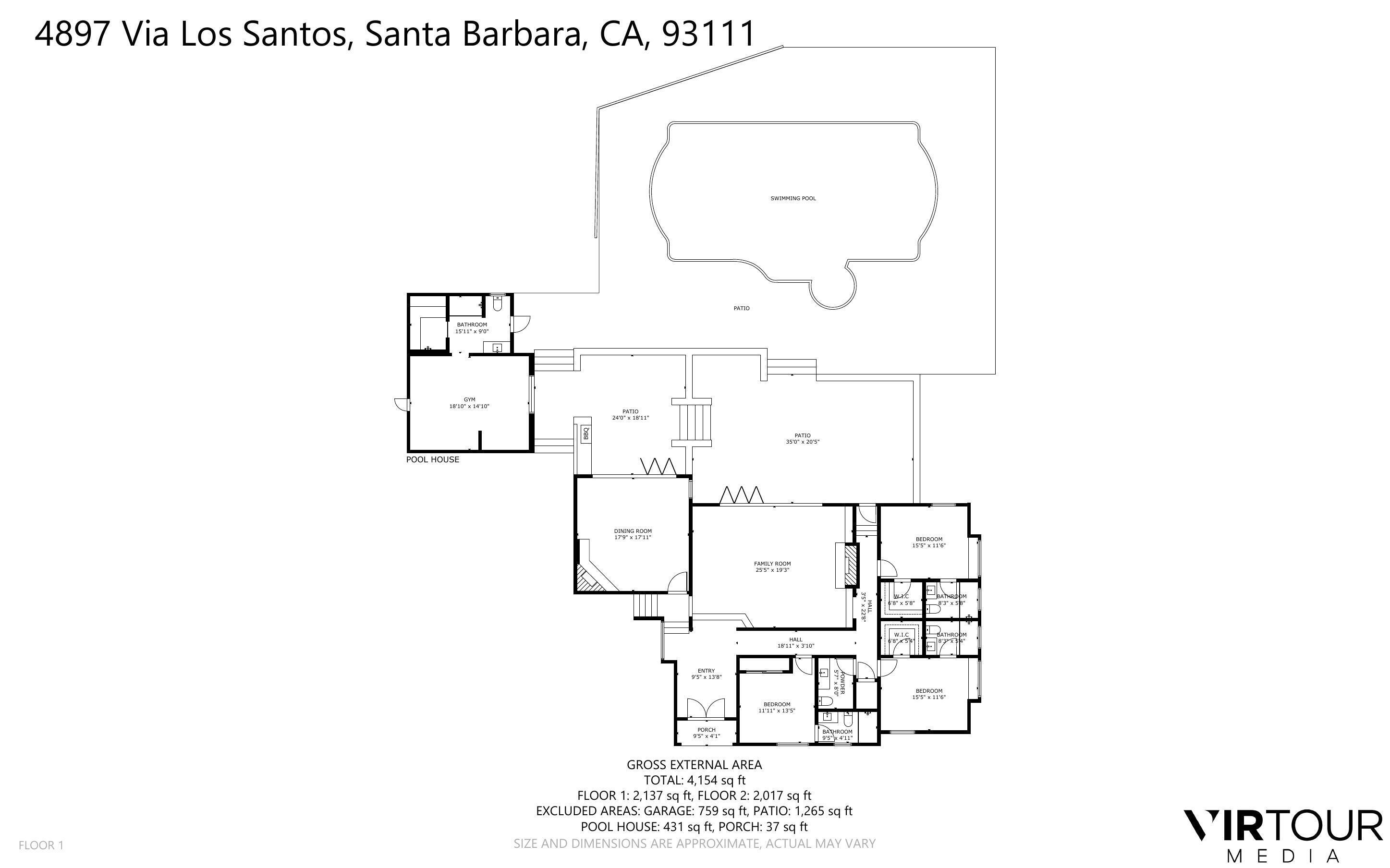 Santa Barbara, California 93111, United States, 4 Bedrooms Bedrooms, ,6 BathroomsBathrooms,Residential,Active,95937