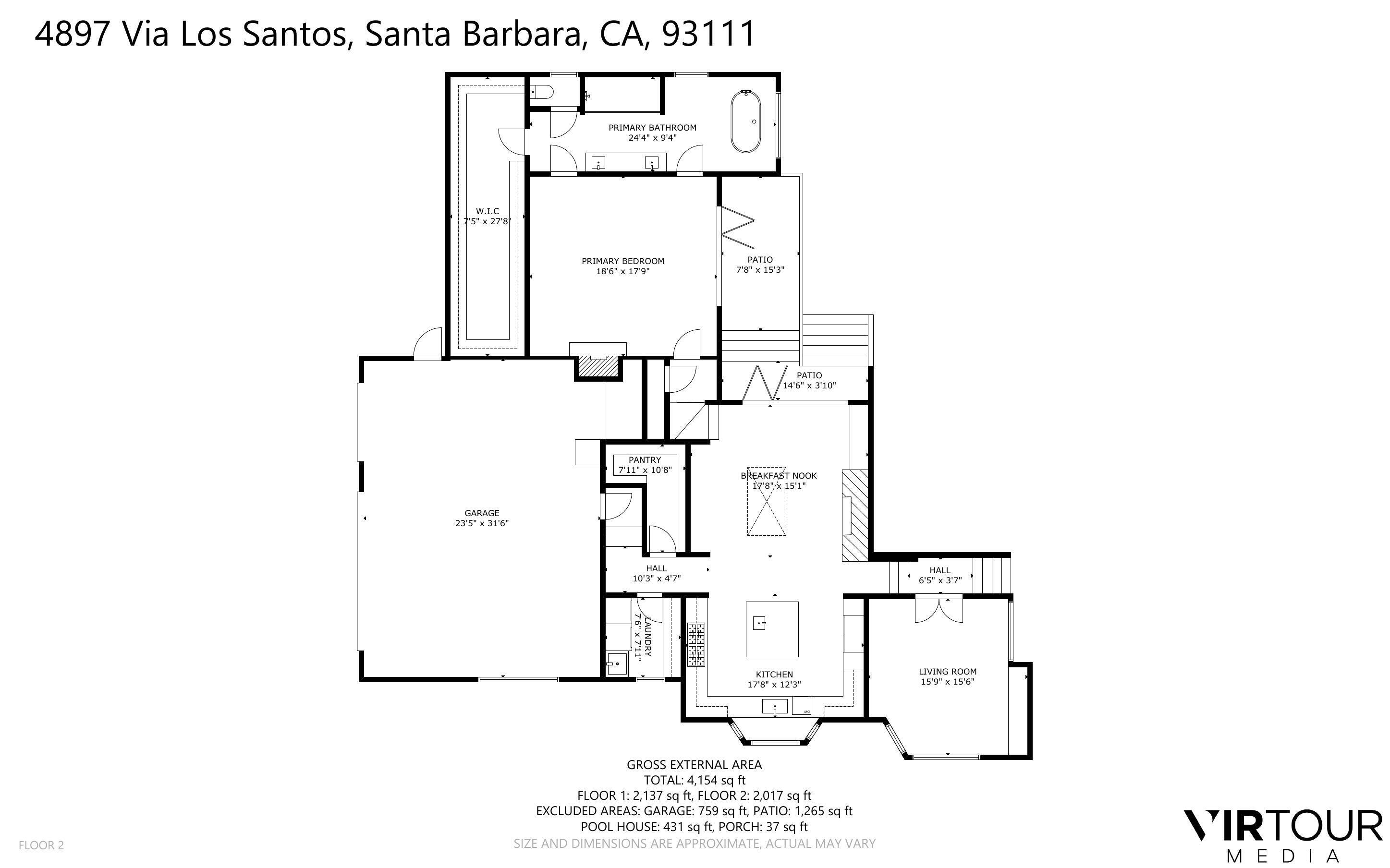 Santa Barbara, California 93111, United States, 4 Bedrooms Bedrooms, ,6 BathroomsBathrooms,Residential,Active,95937