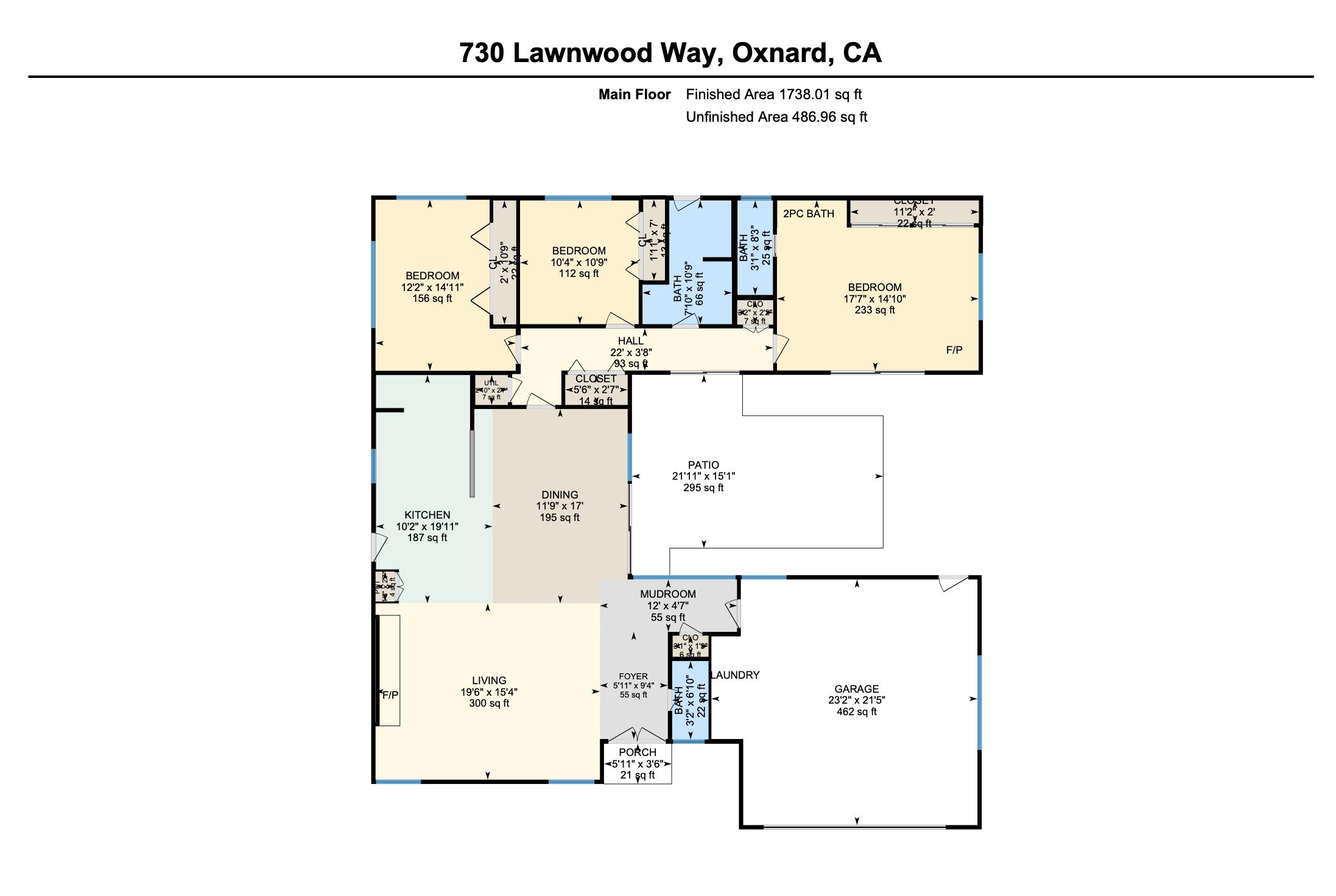 Oxnard, California 93030, United States, 3 Bedrooms Bedrooms, ,3 BathroomsBathrooms,Residential,Pending,91357