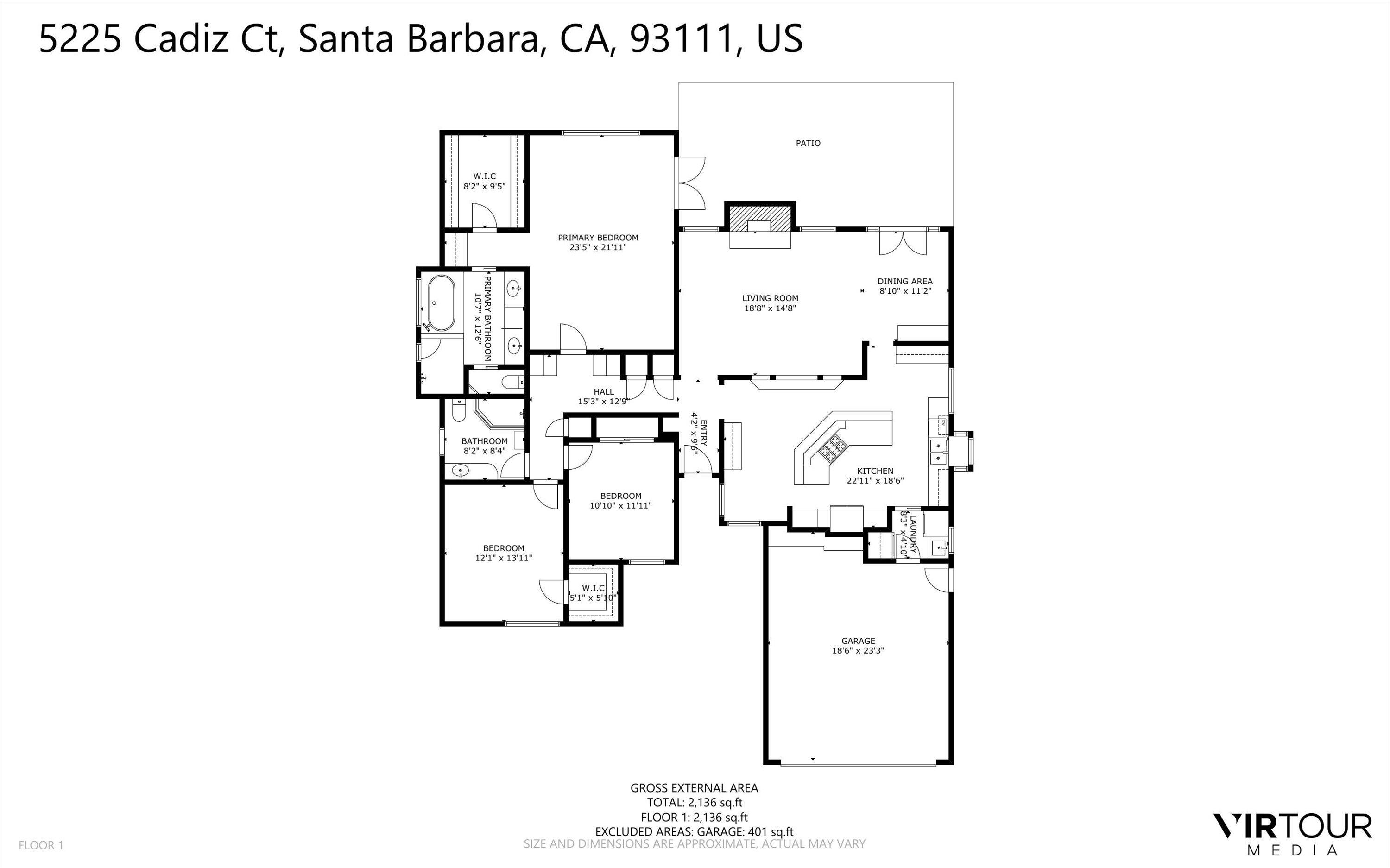 Santa Barbara, California 93111, United States, 3 Bedrooms Bedrooms, ,2 BathroomsBathrooms,Residential,Pending,105935
