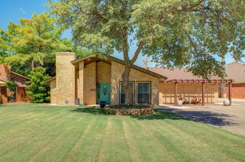 A home in Lubbock