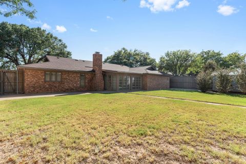 A home in Lubbock