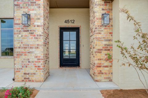 A home in Lubbock