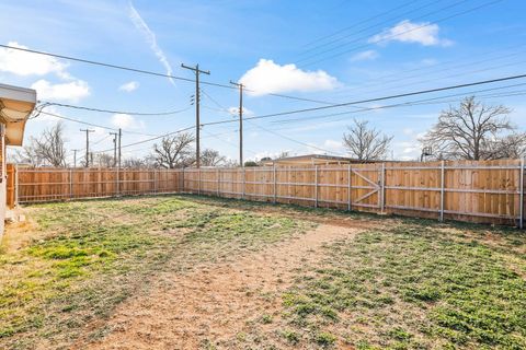 A home in Lubbock