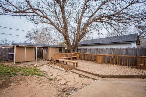 A home in Lubbock