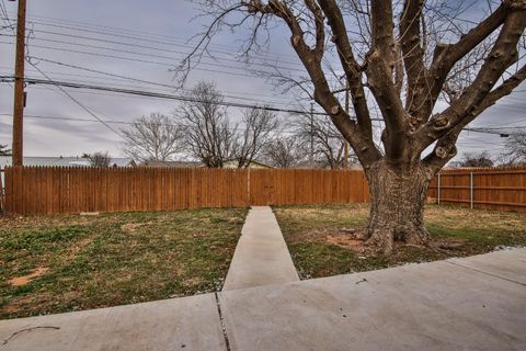 A home in Lubbock