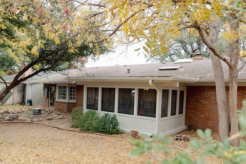 A home in Lubbock