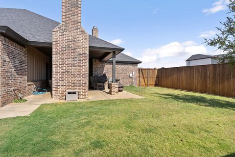 A home in Lubbock