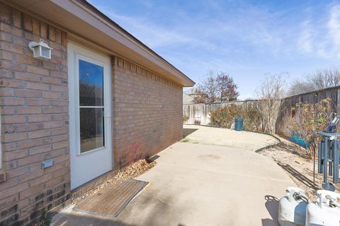 A home in Lubbock