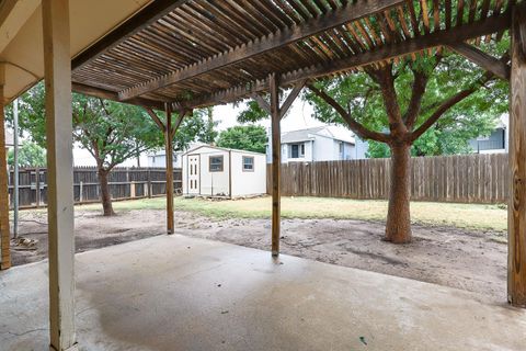 A home in Lubbock