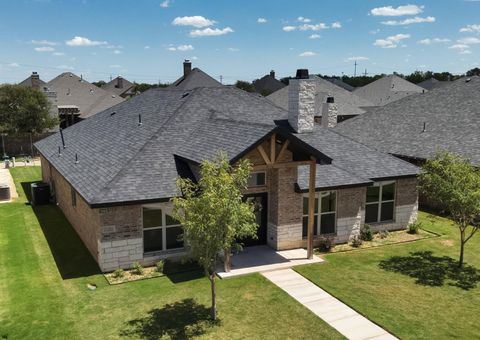 A home in Lubbock