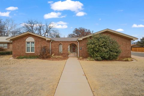 A home in Lubbock