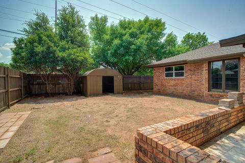 A home in Lubbock