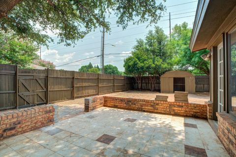 A home in Lubbock