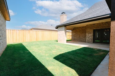 A home in Lubbock