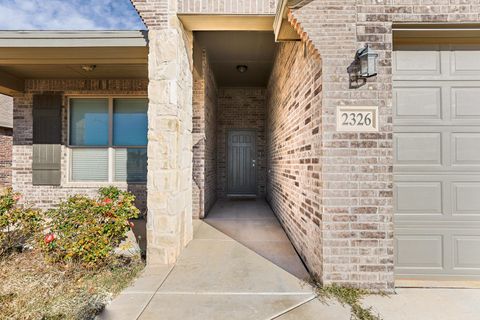 A home in Lubbock