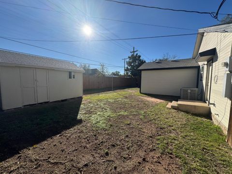 A home in Lubbock