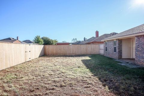 A home in Lubbock