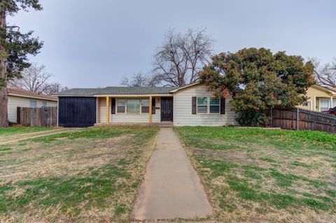 A home in Lubbock