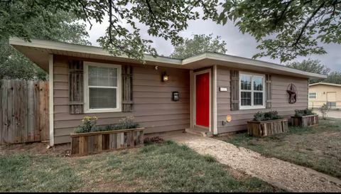 A home in Lubbock