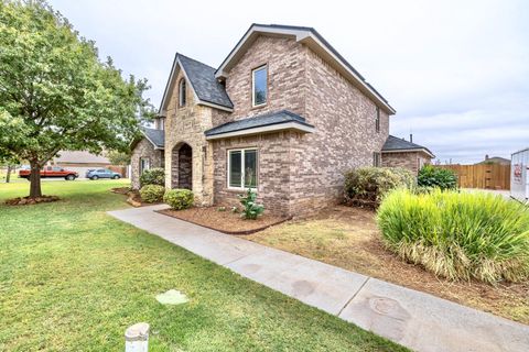 A home in Lubbock