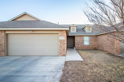 A home in Lubbock